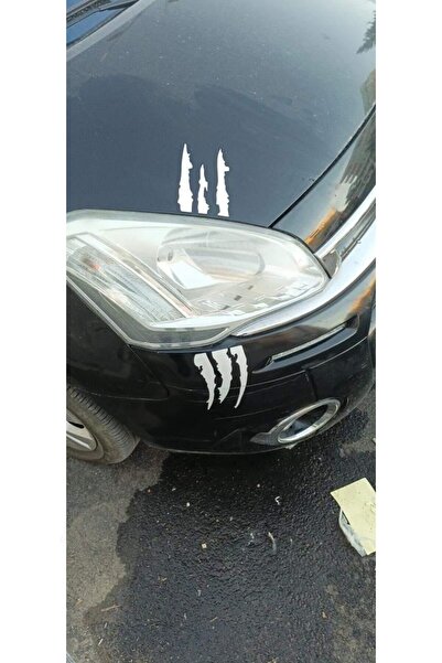 Autowise Far Pençe Sticker Fosforlu Oto Sticker Yapıştırmalı Uyumlu Her Araca Uyumlu
