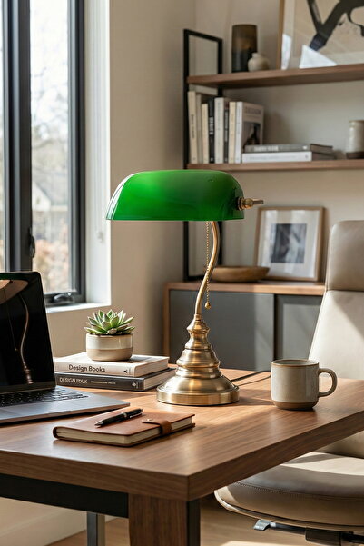 AbajurAksesuar Banker Masa Lambası