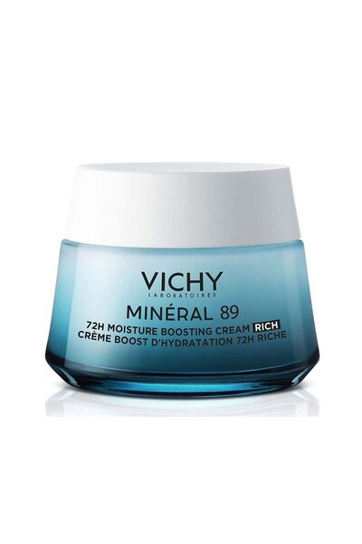 Vichy Mineral 89 72H Nemlendiren Bakım Kremi Zengin Doku 50 ml