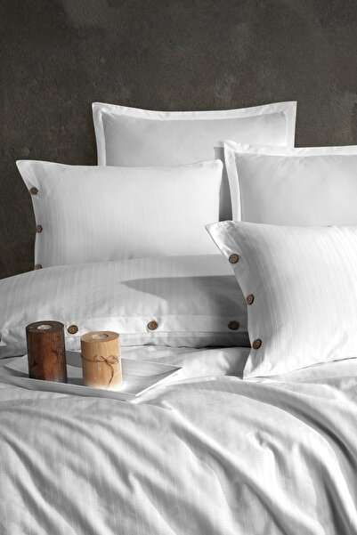 Nordqueen Set lenjerie de pat cu un singur nasturi 100% bumbac