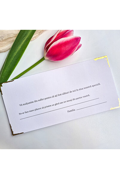 Creative Kappa Plic de bani de nuntă cu colțuri aurii