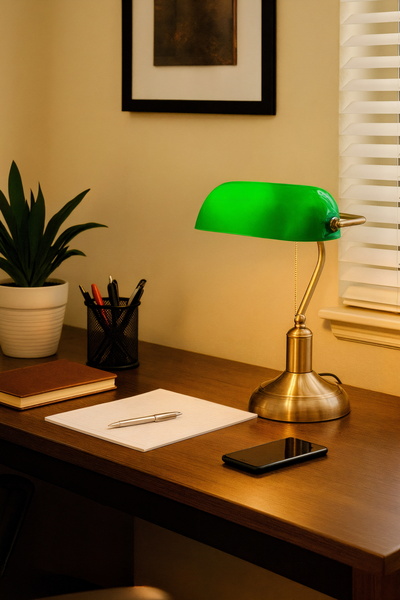 AbajurAksesuar Banker Masa Lambası