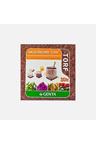 Genta Sıkıştırılmış Torf Cocopeat 10 lt