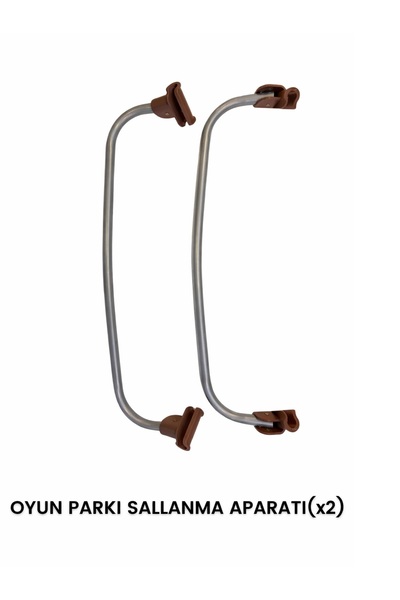 Gulz Sallanma Aparatı 2 Adet - 70 cm Eni Olan Oyun Parkları İçin