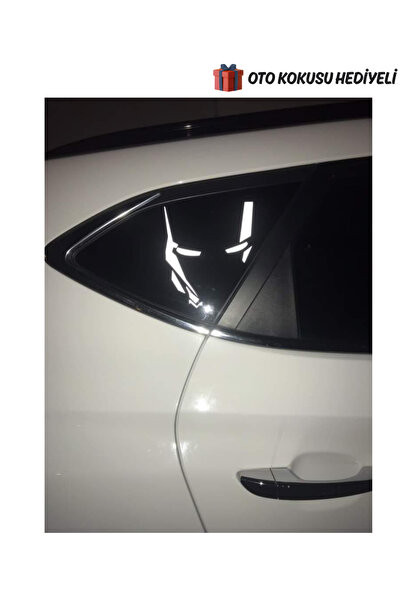 Autowise Iron Man Figürü Fosforlu Oto Araç Sticker