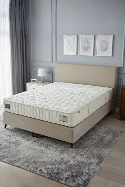 Puuf Sleep Magnitude Organic Cotton Pocket Yaylı Cashmere Çift Taraflı Yatak