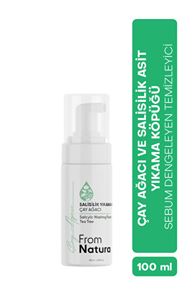 From Natura Çay Ağacı ve Salisilik Asit Yıkama Köpüğü 100 ml