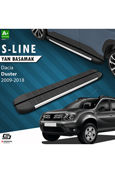 S Dizayn S-Dizayn Dacia Duster S-Line Aluminyum Yan Basamak 173 Cm 2009-2018 ...