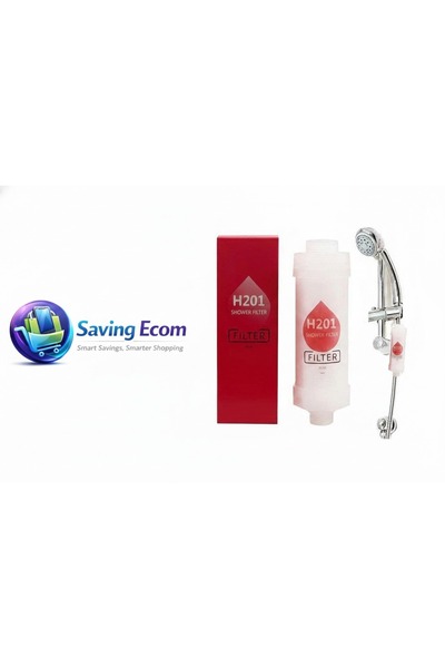 H2O رأس الدش، رأس فلتر الدش بفيتامين سي، جهاز تنقية المياه العسرة، فلتر الكلو...