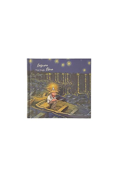 VERA SANAT Ren Nehrinde Yıldızlı Gece Sketch Book Sert Kapak Ciltli 14x15 cm ...