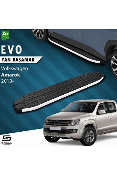 S Dizayn S-Dizayn VW Amarok Evo Aluminyum Yan Basamak 203 Cm 2010-2023 A+ Kal...