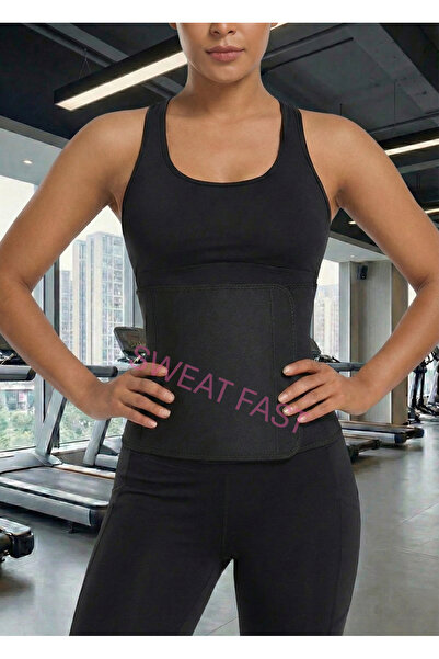 SWEAT FAST Unisex Spor Yürüyüş Neopren Sauna Göbek ,terleten,etkili Bel Kemer...