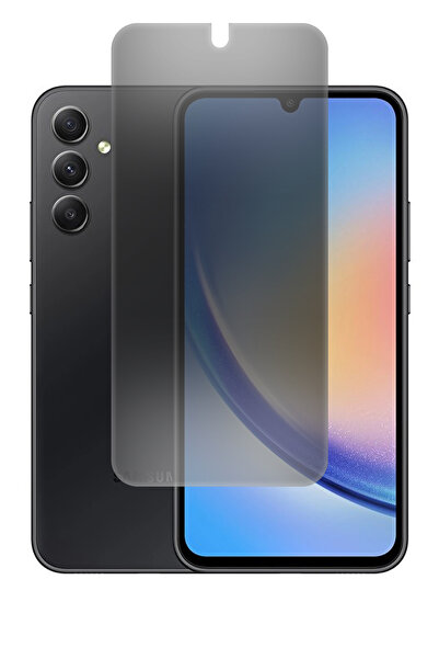 Phonextra واقي شاشة سامسونج جالاكسي A34 9H ماتي جوست نانو، مرن ومقاوم للكسر