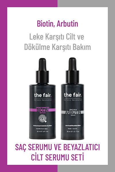 the fair. Leke Karşıtı Cilt ve Dökülme Karşıtı Vegan Saç ve Cilt Bakım Seti