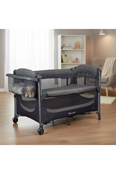 Coccolle Patut pliabil multifunctional Insieme Co Sleeper cu laterala culisan...