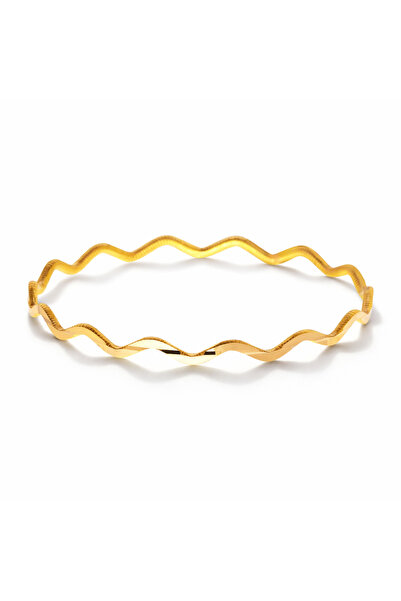 Zikzak Ajda Bilezik 22 Ayar 12 GR