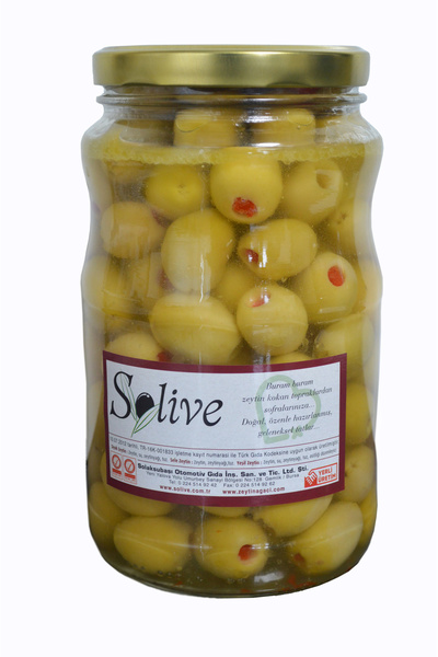 solive Biberli Yeşil Zeytin 1kg