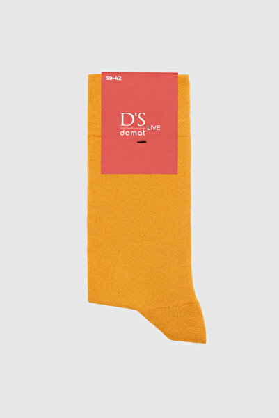 D'S Damat Ds Damat Mustard Cotton Socks