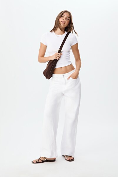 Stradivarius Slim fit basic t-shirt