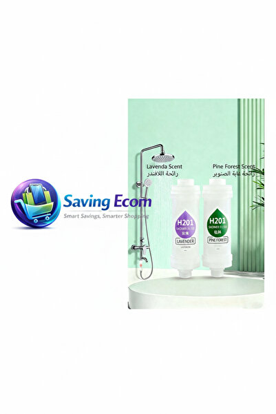 Null قطعتان من فلتر الاستحمام بفيتامين سي