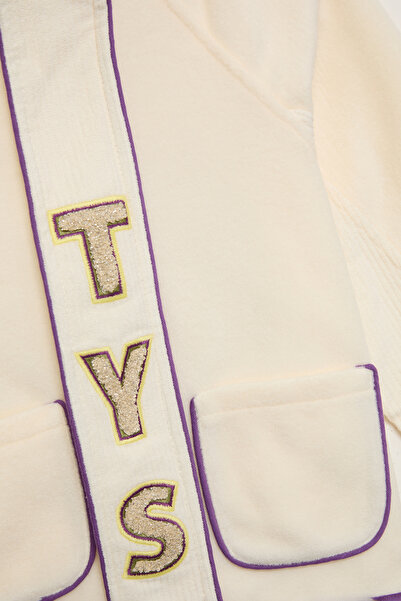 Tyess Bg Store Girl's Ecru Jacket
