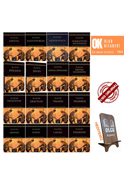 Say Yayınları Platon 16 Kitap Set / Menon - Kriton - Phaidon - Sofist - Kraty...