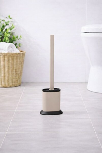 Sas Haus Silicone Toilet Brush Practical Silicone Wc Toilet Bowl Brush Beige ...