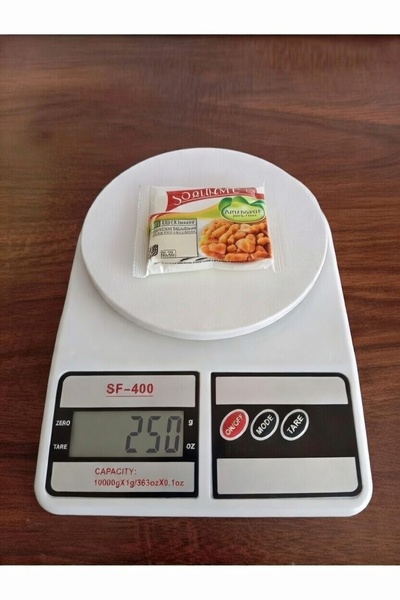 ELECTRONIC Beyaz Hassas Mutfak Tartısı Dijital