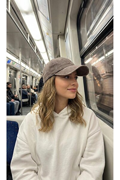 LAGRANZE Γυναικείο καπέλο casual με λεπτομέρεια από βαμβακερό πλυμένο vintage...