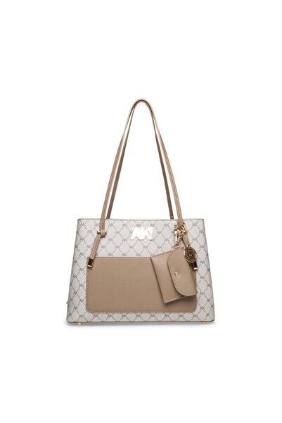 Anne Klein حقيبة ساتشيل مزينة بشعار