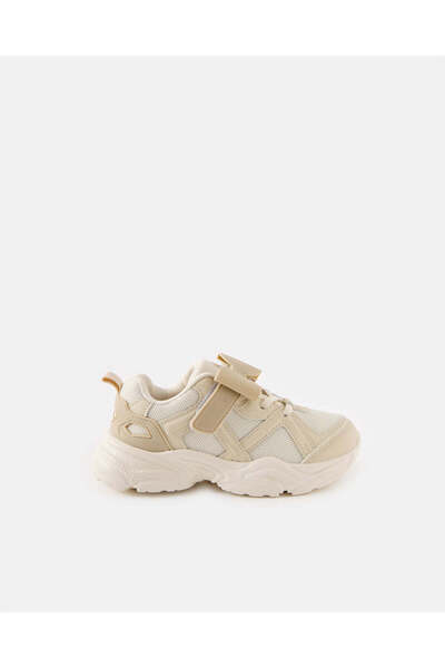 REDTAG Girls Beige Bow Trainer