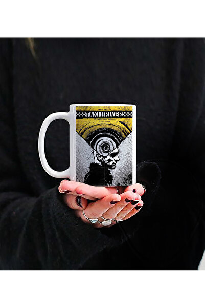 Darkia كوب من البورسلين مطبوع بتصميم فيلم سائق سيارة الأجرة