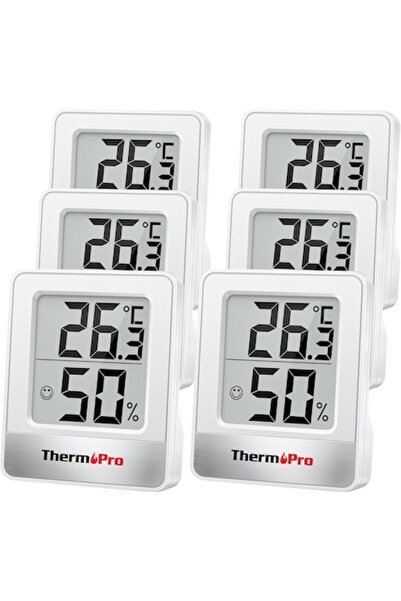 THERMPRO Termometru și higrometru pentru cameră TP49W-6