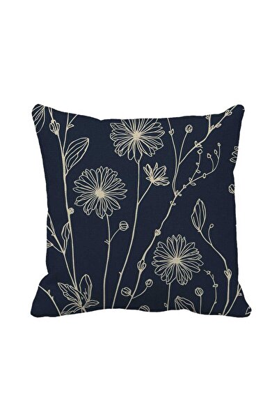 Queen Jera Husă de pernă cu model floral minim, cu două fețe, cu imprimeu 43 ...