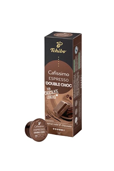 Tchibo Espresso Double Choc Coffee Capsules, 10 capsules, 70 g