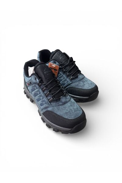 XStep حذاء رجالي للرحلات الخارجية باللون الأزرق الداكن مع نعل مضاد للانزلاق و...