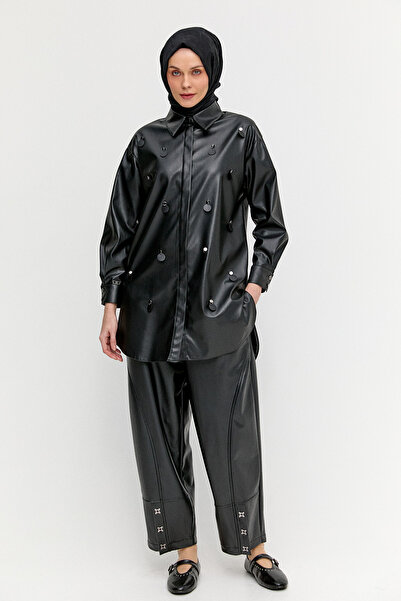 Setrms Suni Deri Tunik