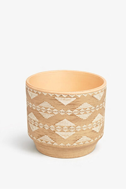 HOMİNG Porta Modern Ceramic Vase Flower Holder Cobalt