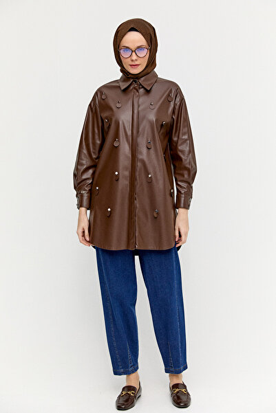 Setrms Suni Deri Tunik