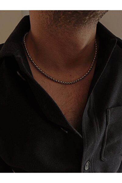 Nish atelier سلسلة ألبانية 6 مم قلادة