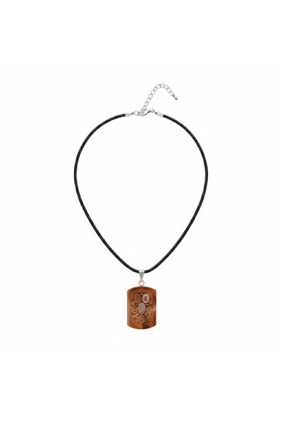 Tesbihane قلادة نسائية من حجر العقيق الطبيعي - مكتوب عليها دعاء السيلسلاتي - ...