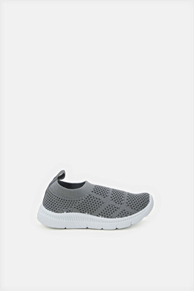 REDTAG Infant Boys Grey Flyknit Slip-On