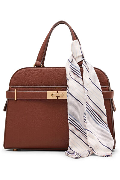 Anne Klein حقيبة ساتشيل مزينة بشعار