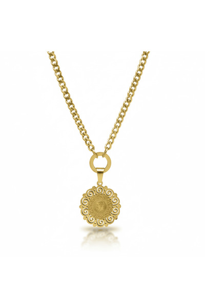 Tesbihane Kadın Çelik Kolye - Beşi Bir Yerde Reşat Altını Tasarım - Gurmet Zi...