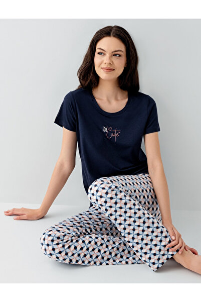 Arnetta Women'S, Short Sleeve, Modal, (with Socks Gift), Pajama Set