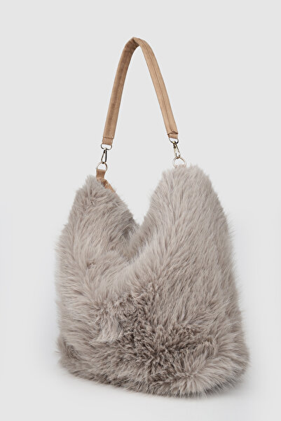 La La'Graccio Paris La'Graccio Paris Laco Large Plush Shoulder Bag