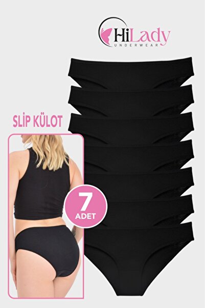 Hilady Women's Panties 7 Pack Stretch Fabric Soft, And, Black, Colors Cotton,...