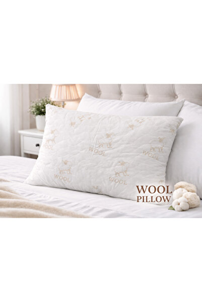 YÜNTEKS Wool Pillow, Good Morning Wool Pillow, Organic, Wool Pillow, 1St Qual...