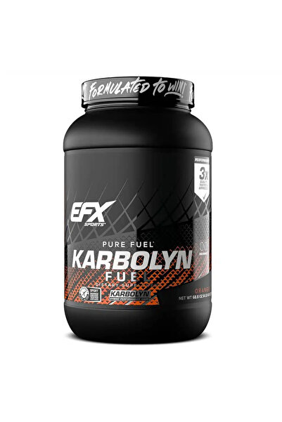 EFX Sports Karbolyn, Fast-Absorbing Carbohydrate Powder, 35 Servings, Orange