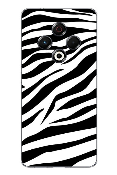 TechTree Tecno Spark 30 Compatible Zebra Design Printed Silicone Case